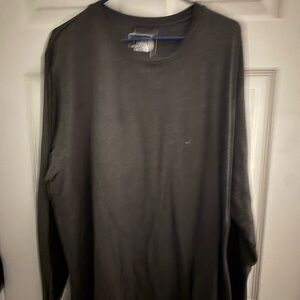 The North Face Men's Charcoal Long Sleeve Tee